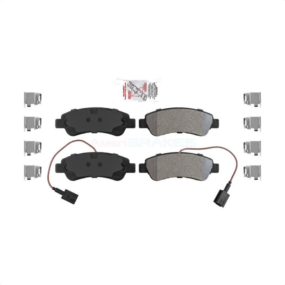 AmeriBRAKES NWF-ASD1490 Disc Brake Pad for 2014-2021 Ram ProMaster 1500, Ram ProMaster 2500, Ram ProMaster 3500 - Rear