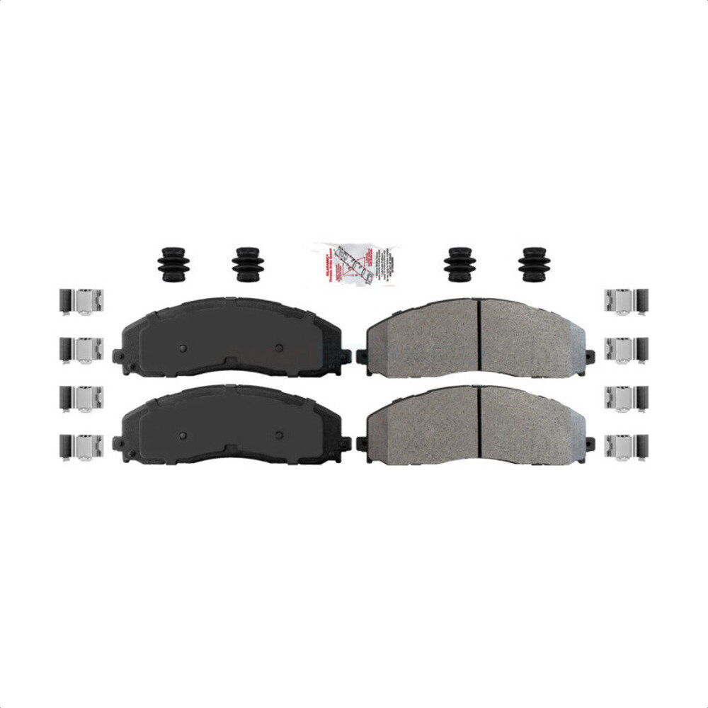 AmeriBRAKES NWF-ASD1680 Disc Brake Pad for 2013-2023 Ford F-250 Super Duty, Ford F-350 Super Duty, Ford F-450 Super Duty - Front