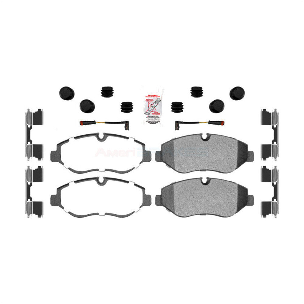 AmeriBRAKES NWF-ASD1693 Disc Brake Pad for 2007-2023 Mercedes-Benz Metris, Mercedes-Benz Sprinter 2500, Dodge Sprinter 2500 - Front