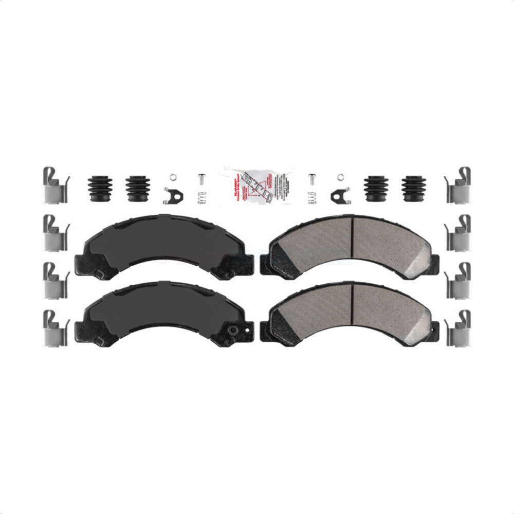 AmeriBRAKES NWF-ASD1695 Disc Brake Pad for 2012-2018 Hino 155 - Front