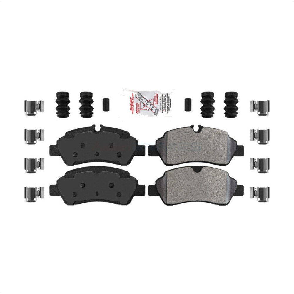 AmeriBRAKES NWF-ASD1775 Disc Brake Pad for 2015-2019 Ford Transit-150, Ford Transit-250, Ford Transit-350 - Rear