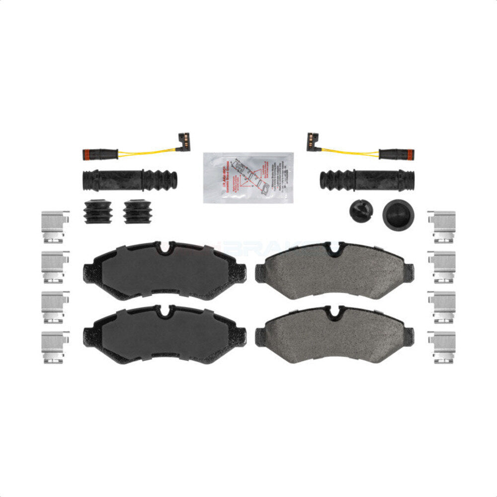 AmeriBRAKES NWF-ASD2201 Disc Brake Pad for 2019-2024 Freightliner Sprinter 3500XD, Mercedes-Benz Sprinter 3500, Freightliner Sprinter 1500 - Rear