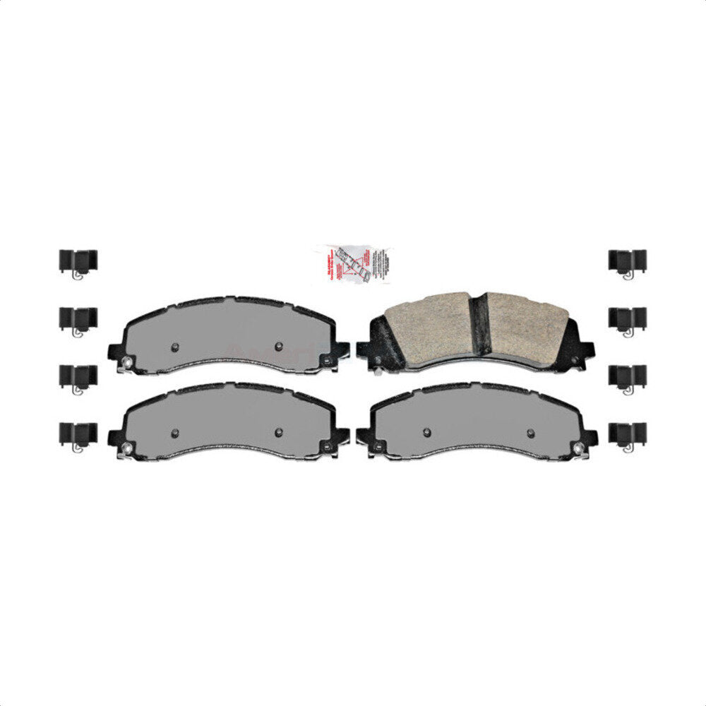 AmeriBRAKES NWF-ASD2225 Disc Brake Pad for 2019-2024 Ram 3500, Ram 2500 - Rear