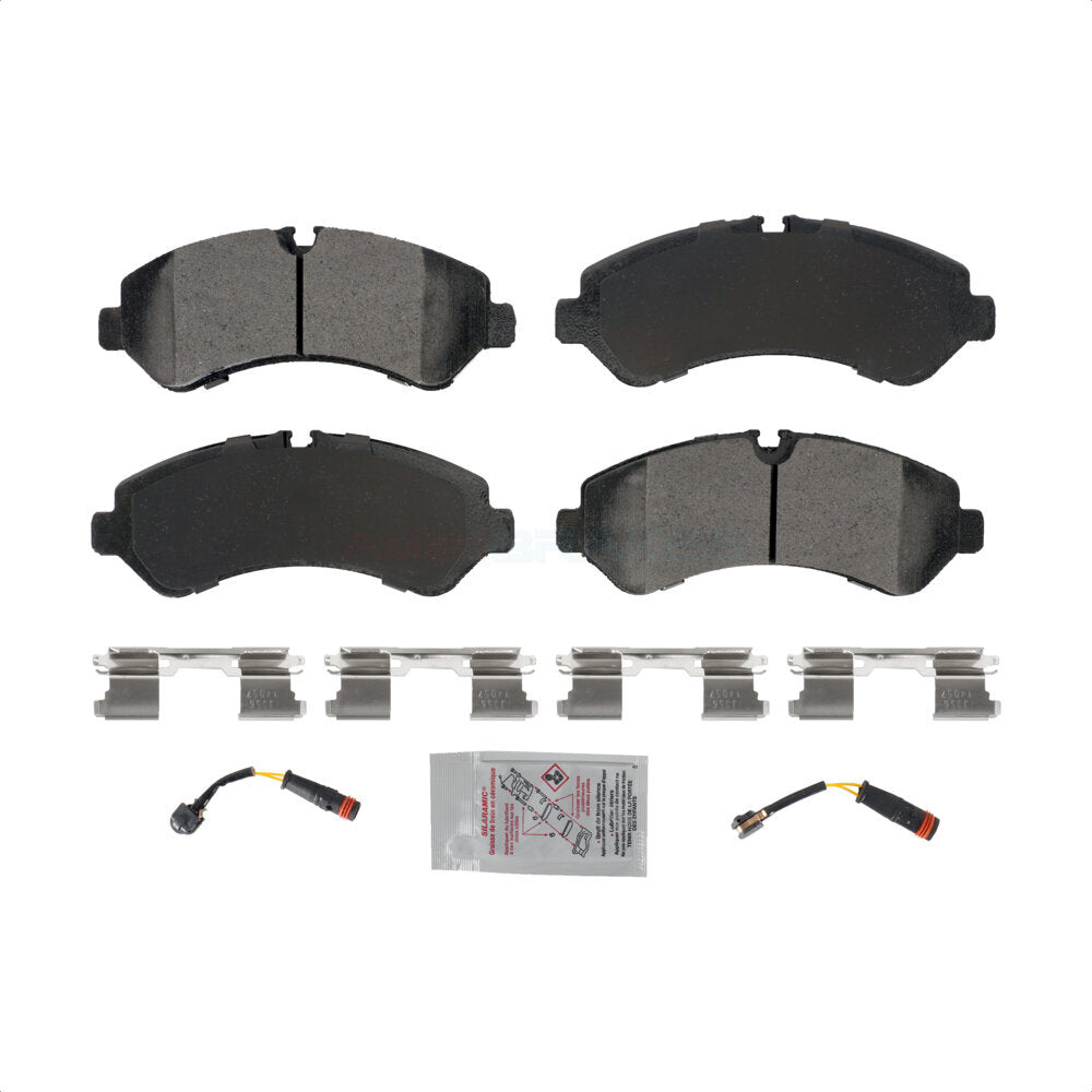 AmeriBRAKES NWF-ASD2236 Disc Brake Pad for 2019-2023 Freightliner Sprinter 3500XD, Mercedes-Benz Sprinter 3500, Freightliner Sprinter 3500 - Rear