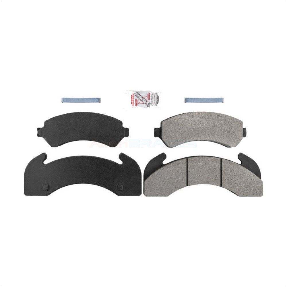 AmeriBRAKES NWF-ASD225 Disc Brake Pad for 1983-2004 Isuzu FRR, Blue Bird TC2000, Chevrolet T6500 - Rear, Front