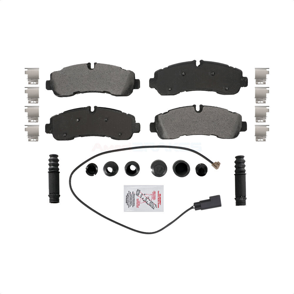 AmeriBRAKES NWF-ASD2281 Disc Brake Pad for 2020-2022 Ford Transit-350, Ford Transit-350 HD - Rear