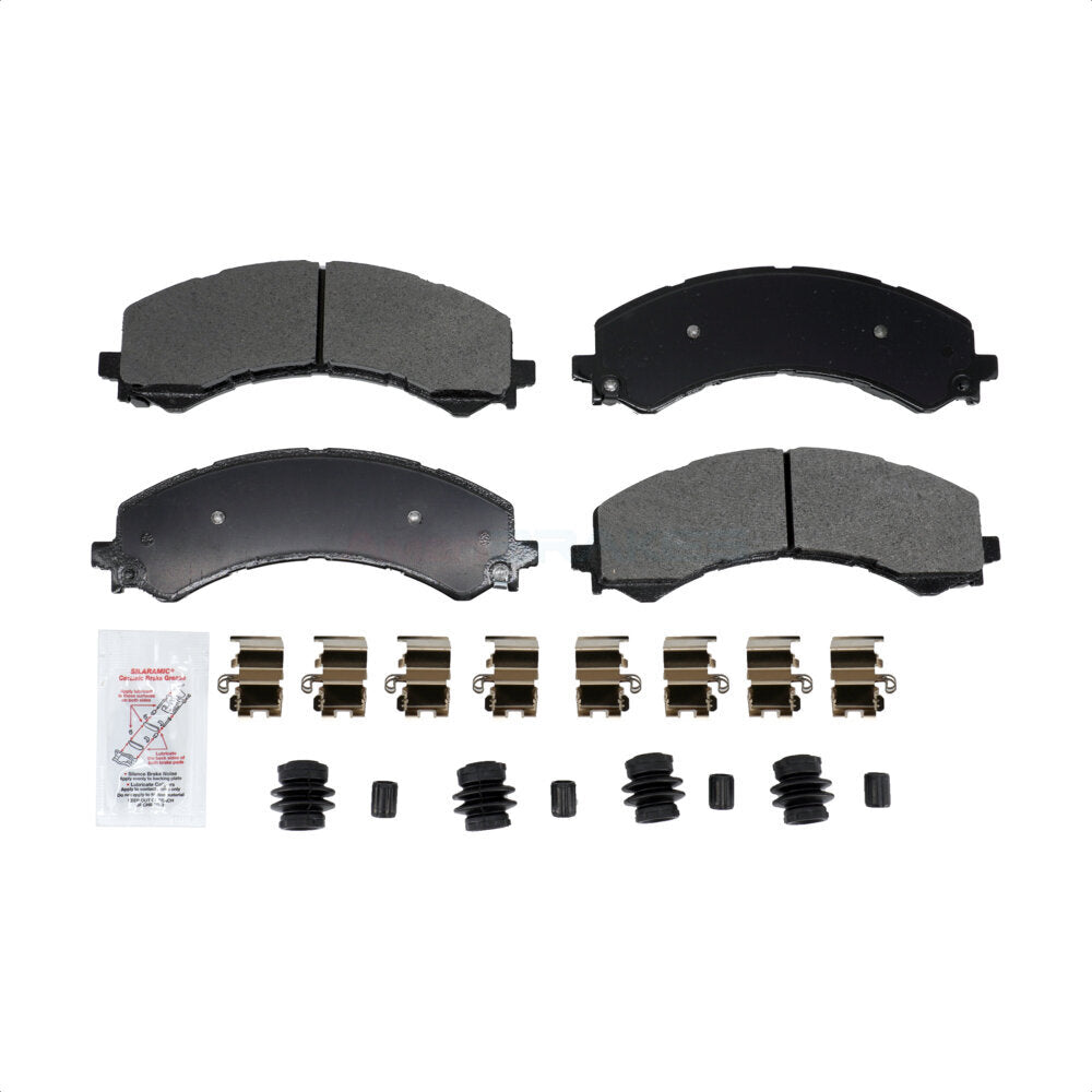 AmeriBRAKES NWF-ASD2405 Disc Brake Pad for 2021-2024 Chevrolet Express 3500, Chevrolet Express 4500, GMC Savana 3500 - Rear