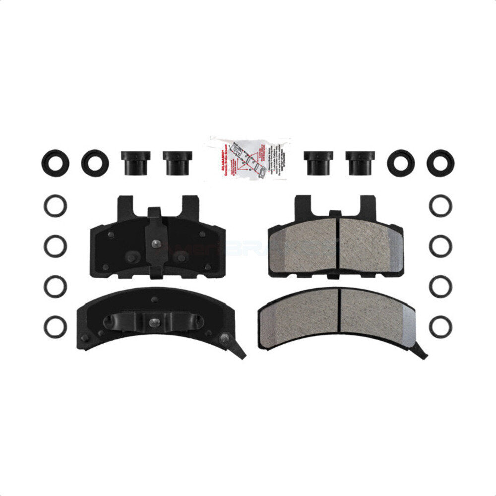 AmeriBRAKES NWF-ASD369 Disc Brake Pad for 1988-2002 Chevrolet Tahoe, GMC Yukon, Cadillac Escalade - Front