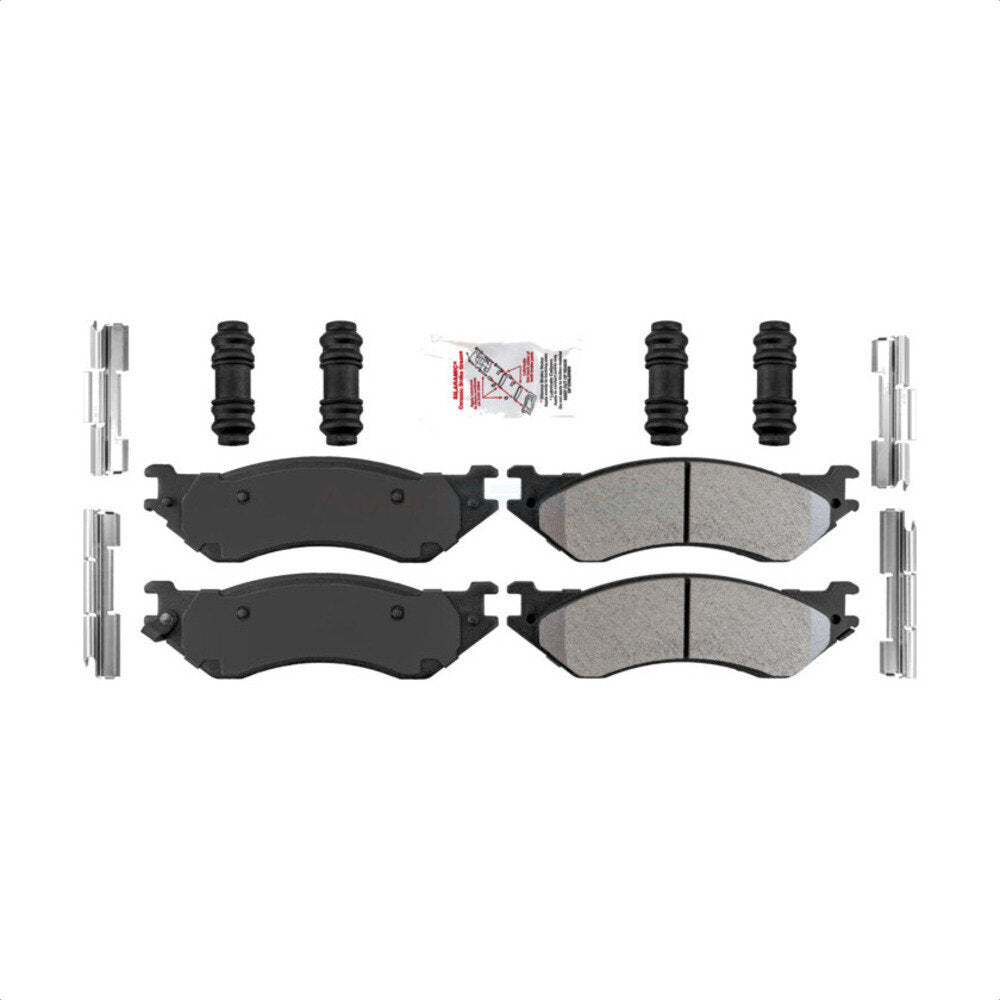 AmeriBRAKES NWF-ASD702A Disc Brake Pad for 2001-2008 Dodge Ram 1500, Dodge Ram 2500, Dodge Ram 3500 - Rear