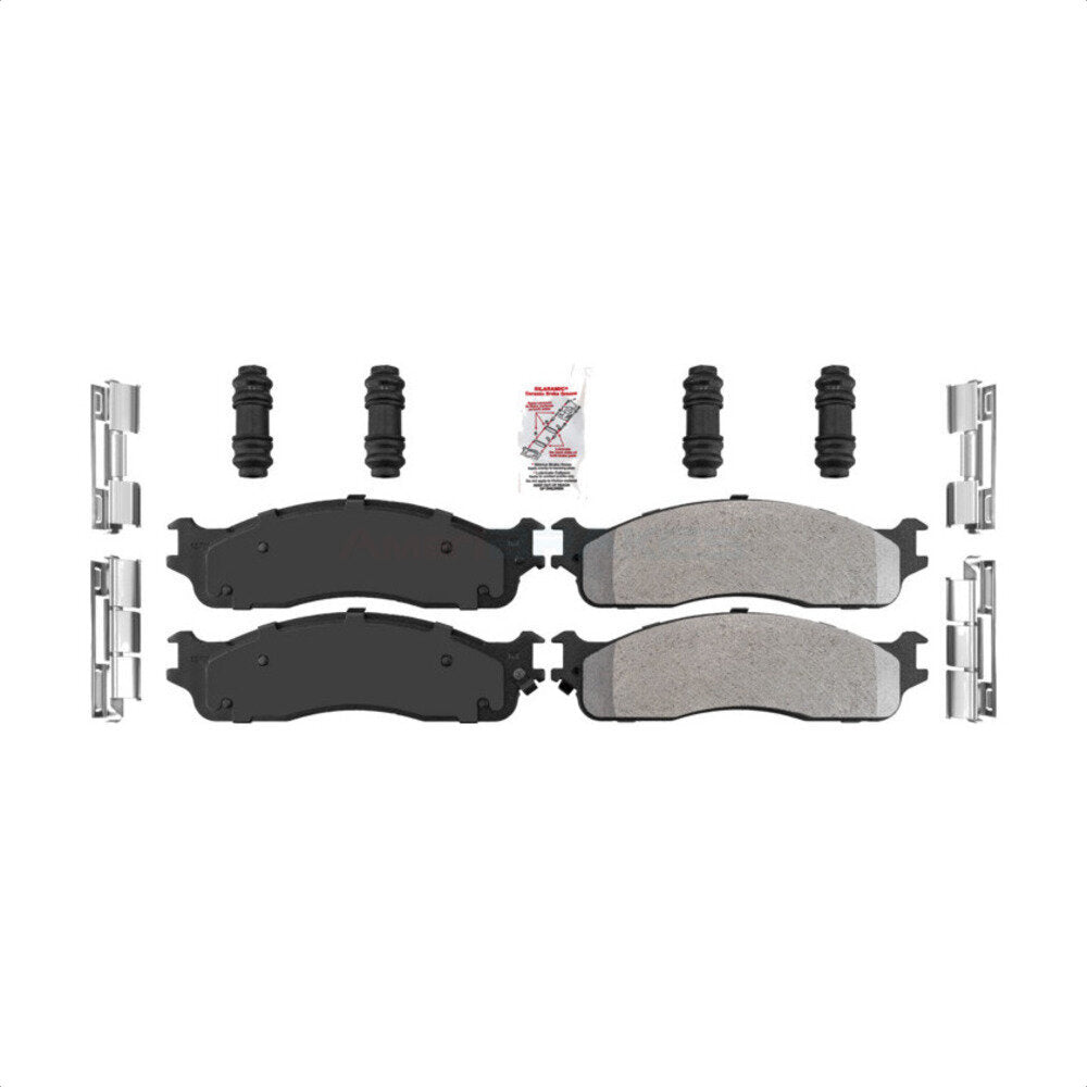 AmeriBRAKES NWF-ASD965 Disc Brake Pad for 2003-2008 Dodge Ram 1500, Dodge Ram 2500, Dodge Ram 3500 - Front