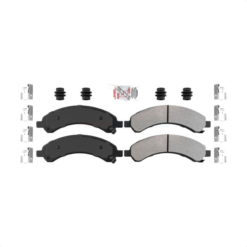 AmeriBRAKES NWF-ASD989 Disc Brake Pad for 2003-2008 Chevrolet Express 3500, GMC Savana 3500 - Rear