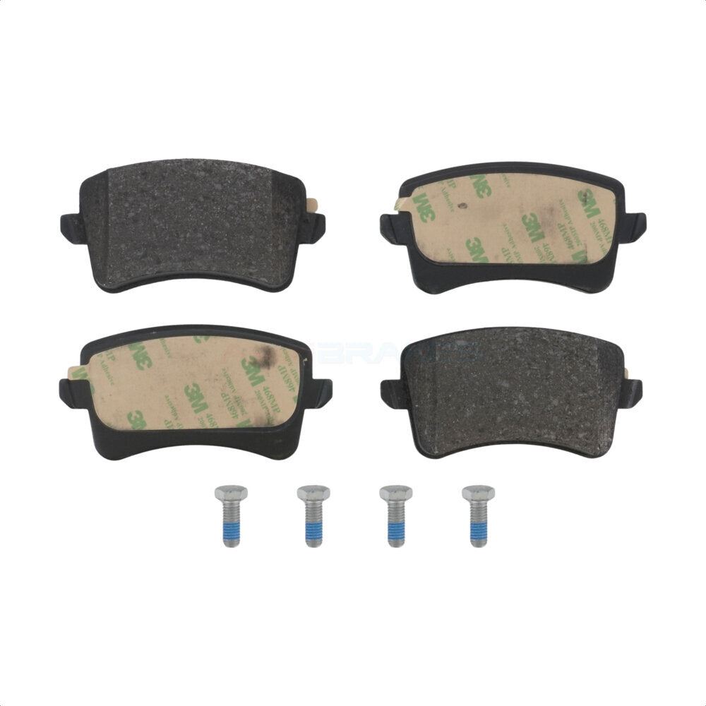 AmeriBRAKES NWF-EPS1018 Disc Brake Pad for 2003-2016 Audi Q5, Audi A4 allroad, Audi RS4 - Rear