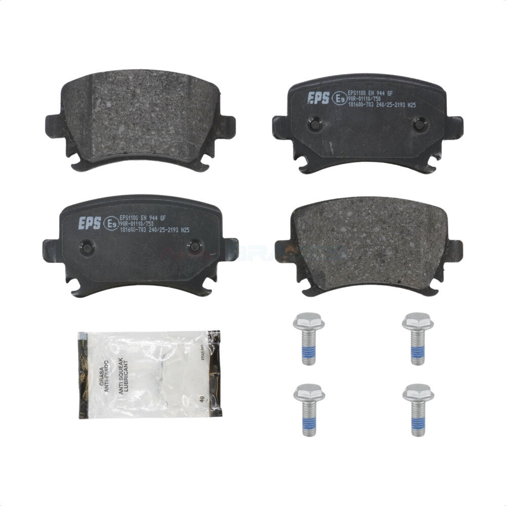 AmeriBRAKES NWF-EPS1108 Disc Brake Pad for 2005-2021 Volkswagen GTI, Volkswagen Tiguan Limited, Audi Q3 - Rear
