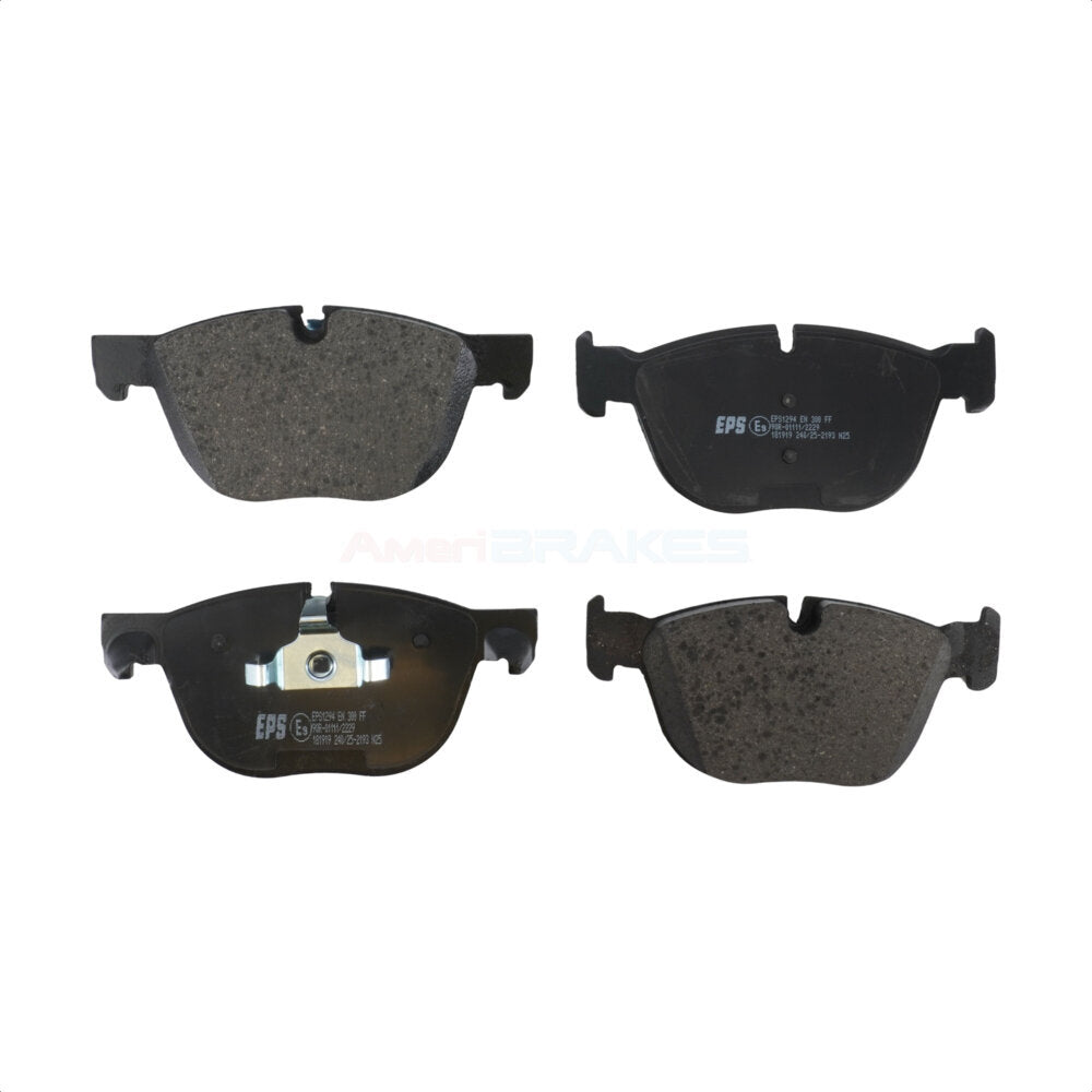 AmeriBRAKES NWF-EPS1294 Disc Brake Pad for 2007-2019 BMW X4, BMW X5, BMW X6 - Front