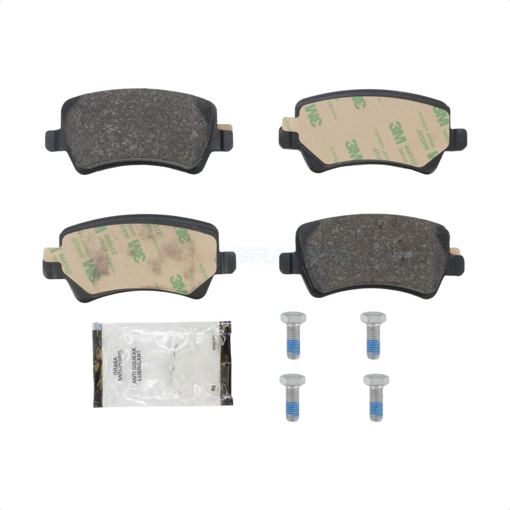 AmeriBRAKES NWF-EPS1307 Disc Brake Pad for 2007-2018 Volvo S60, Volvo V60, Volvo S60 Cross Country - Rear