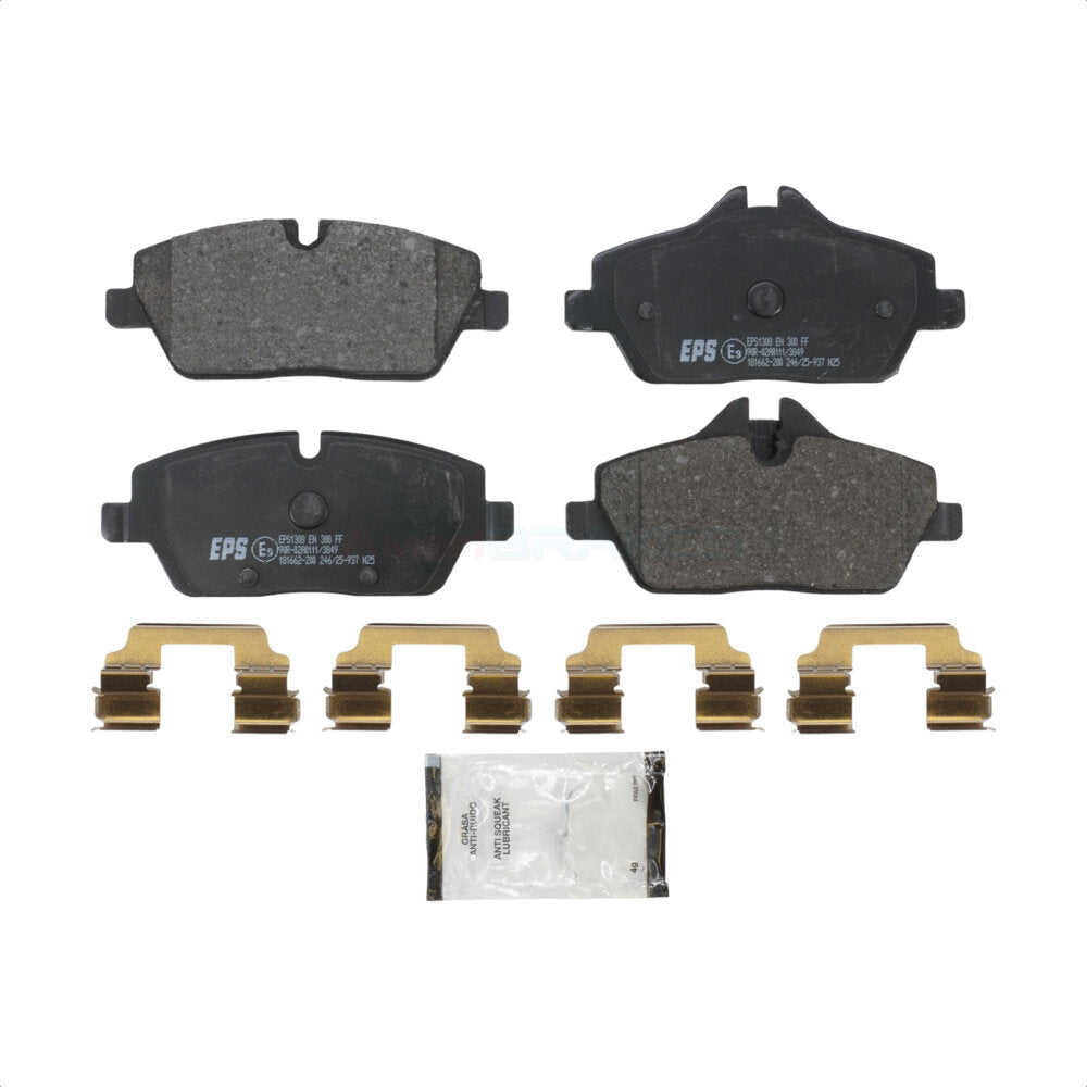 AmeriBRAKES NWF-EPS1308 Disc Brake Pad for 2007-2024 Mini Cooper, BMW i3s, BMW i3 - Front
