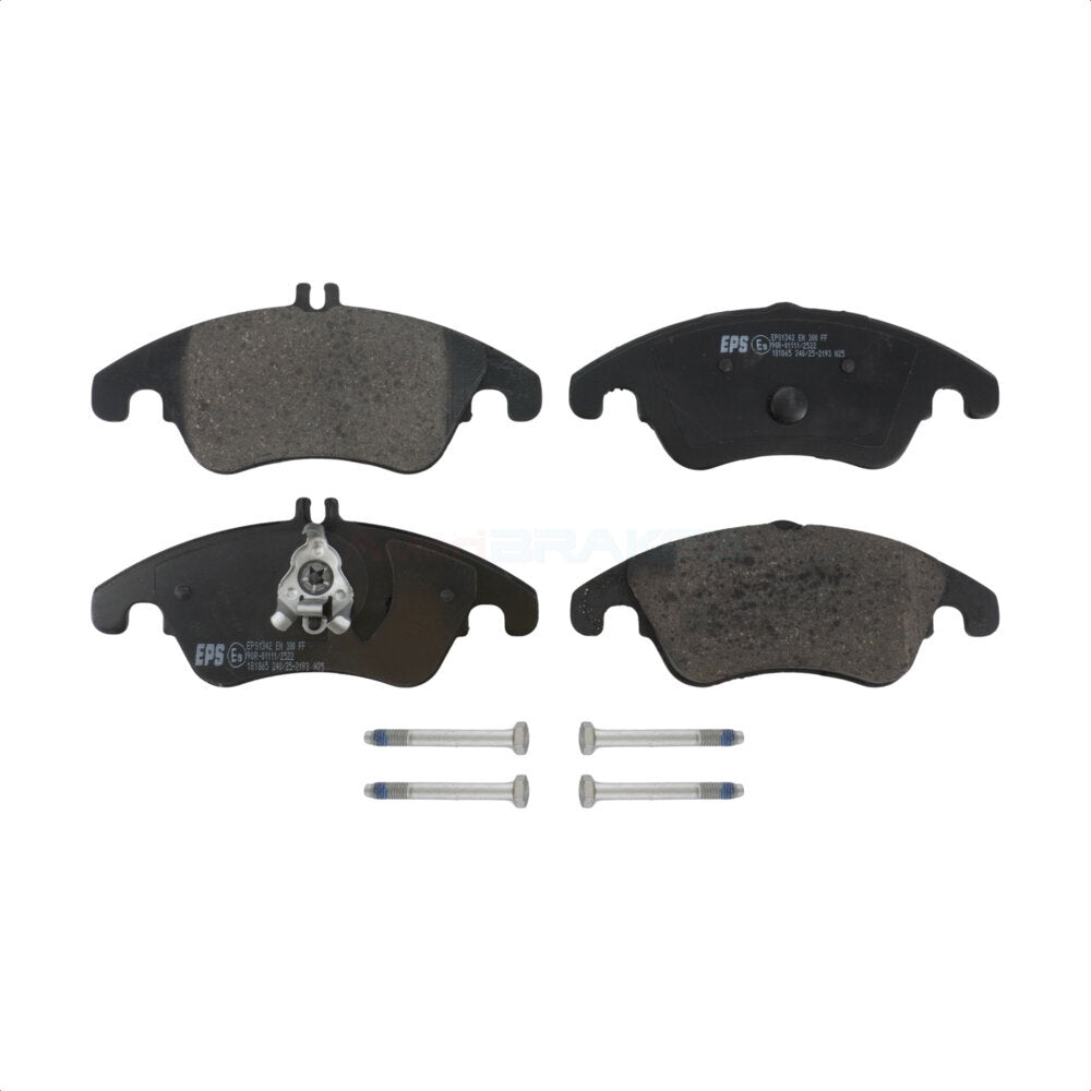AmeriBRAKES NWF-EPS1342 Disc Brake Pad for 2008-2020 Mercedes-Benz SLC300, Mercedes-Benz E400, Mercedes-Benz SLK300 - Front