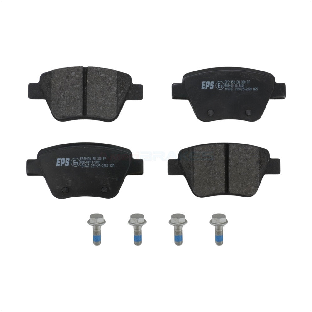 AmeriBRAKES NWF-EPS1456 Disc Brake Pad for 2009-2019 Volkswagen Golf, Volkswagen Beetle, Volkswagen Passat - Rear