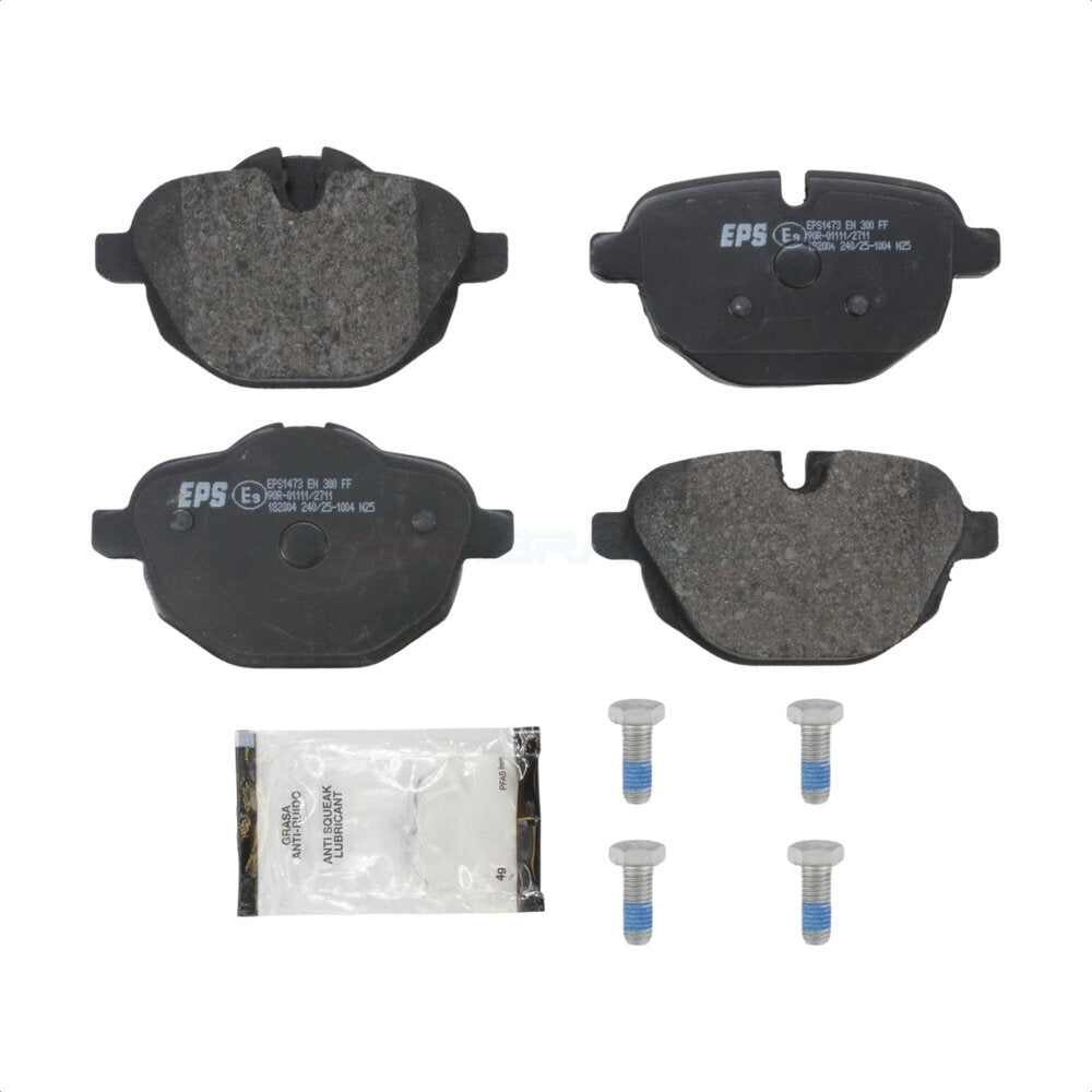 AmeriBRAKES NWF-EPS1473 Disc Brake Pad for 2011-2024 BMW X3, BMW X4, BMW i8 - Rear