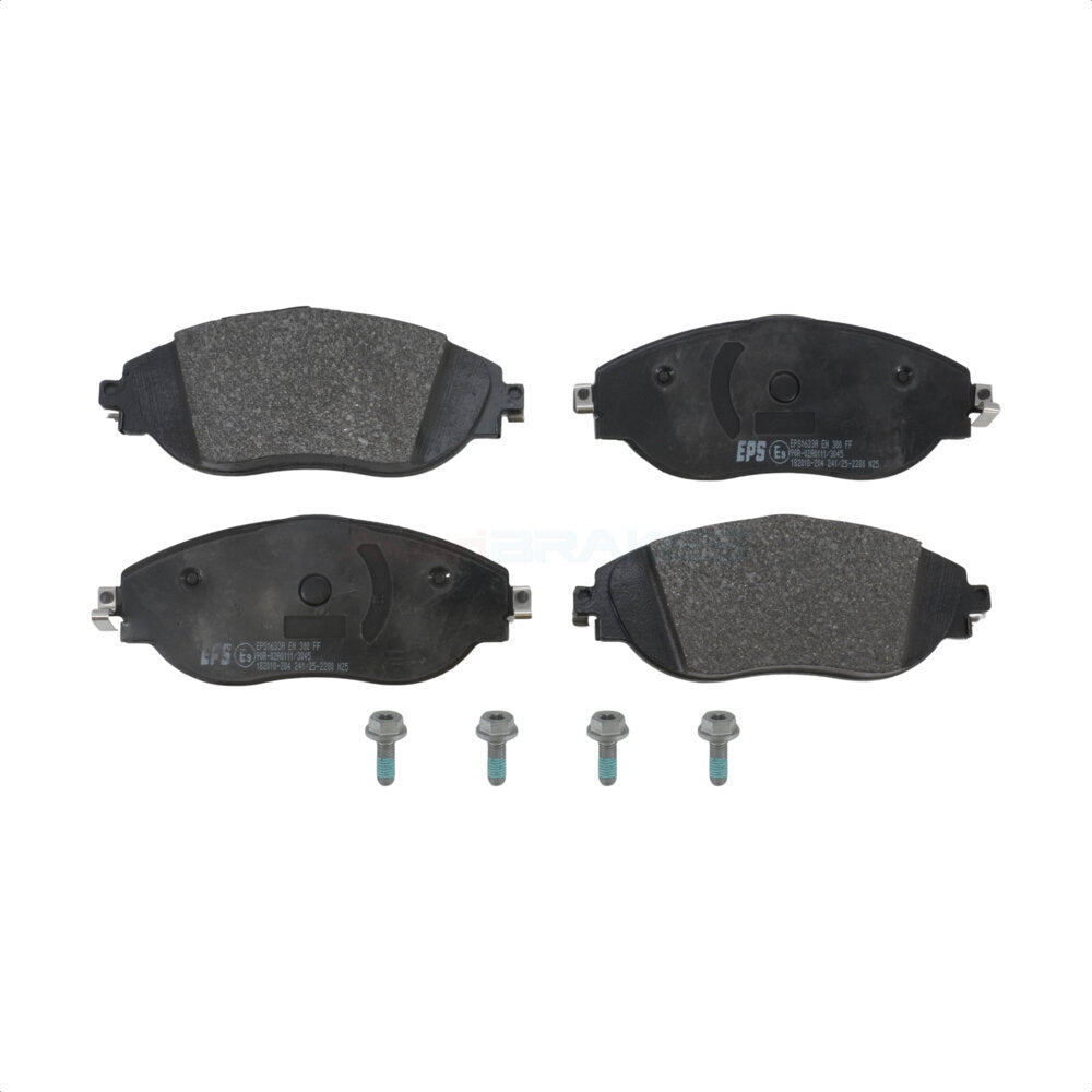 AmeriBRAKES NWF-EPS1633A Disc Brake Pad for 2013-2025 Volkswagen GTI, Audi A3 Quattro, Audi Q3 - Front