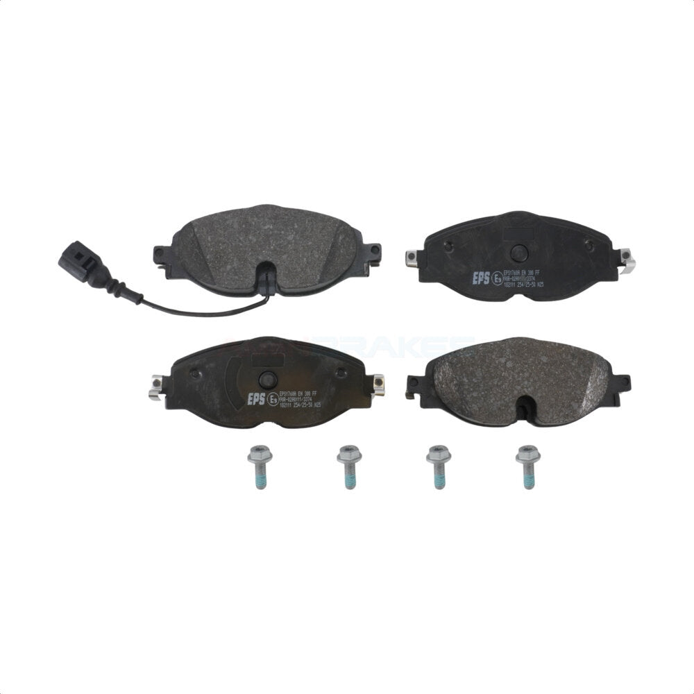 AmeriBRAKES NWF-EPS1760A Disc Brake Pad for 2015-2025 Volkswagen Jetta, Volkswagen Taos, Volkswagen Golf - Front