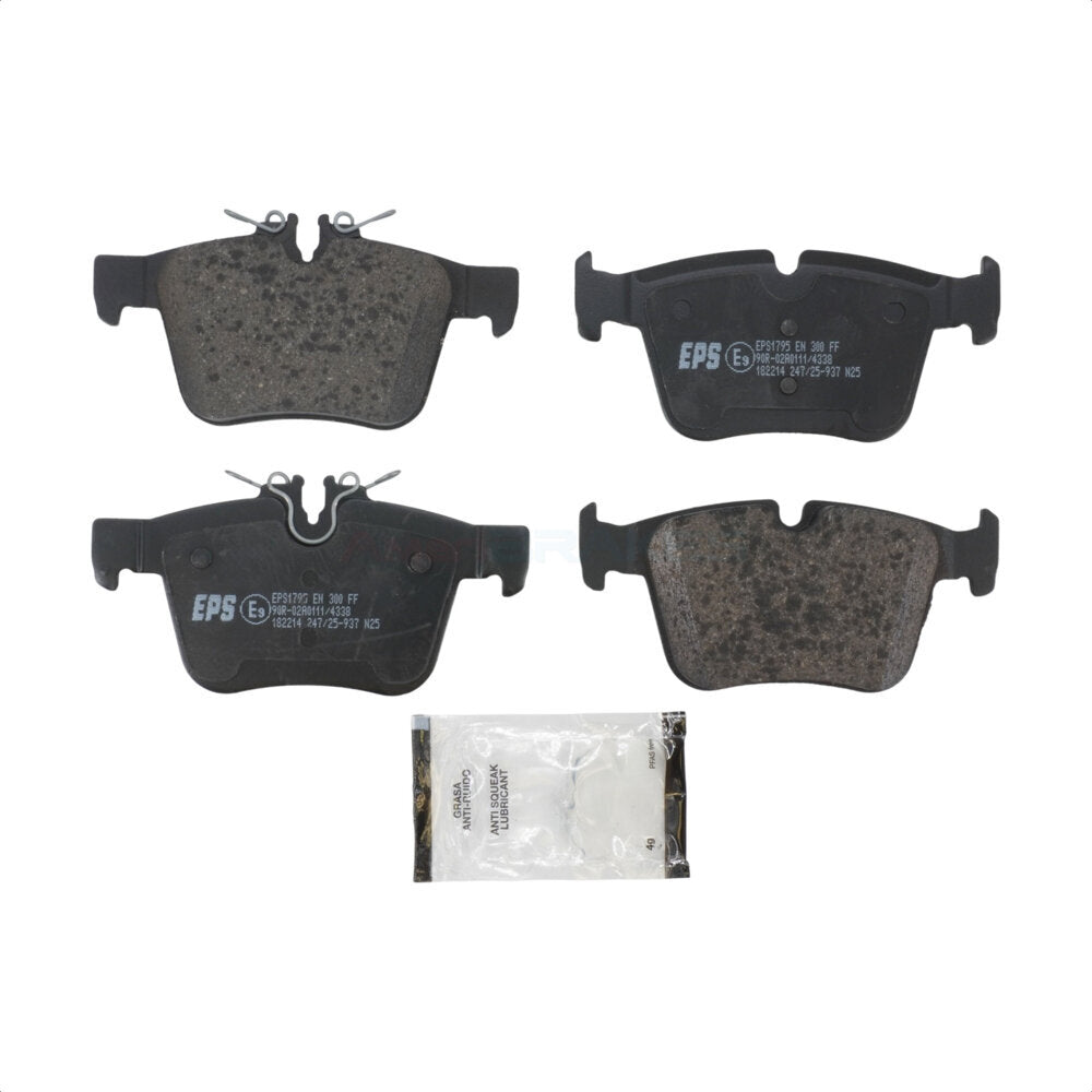 AmeriBRAKES NWF-EPS1795 Disc Brake Pad for 2015-2023 Mercedes-Benz C300, Mercedes-Benz C350e, Mercedes-Benz C400 - Rear
