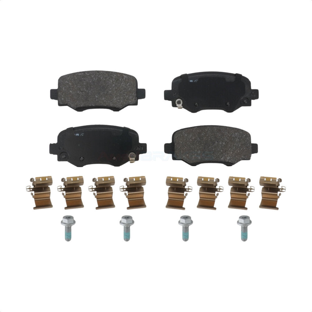 AmeriBRAKES NWF-EPS1809 Disc Brake Pad for 2015-2024 Dodge Hornet, Fiat 500X, Jeep Renegade - Rear