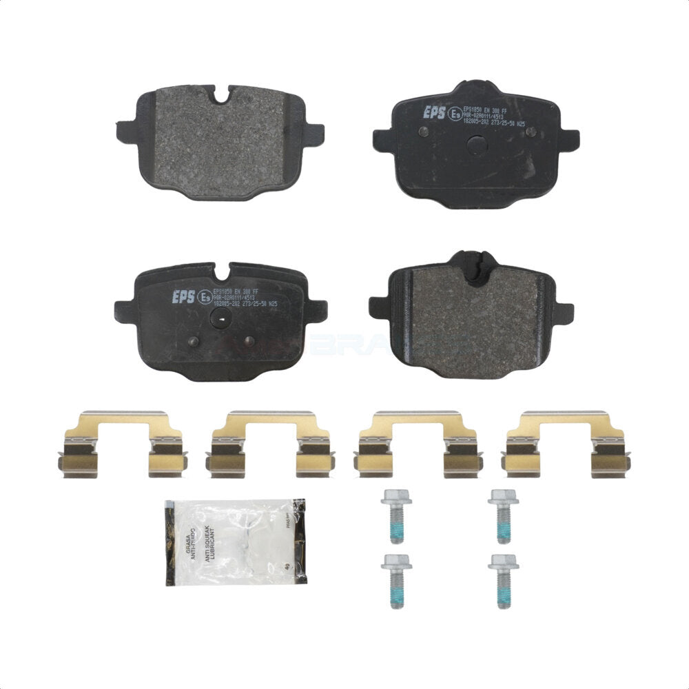 AmeriBRAKES NWF-EPS1850 Disc Brake Pad for 2016-2024 BMW 840i, BMW 840i Gran Coupe, BMW 840i xDrive - Rear