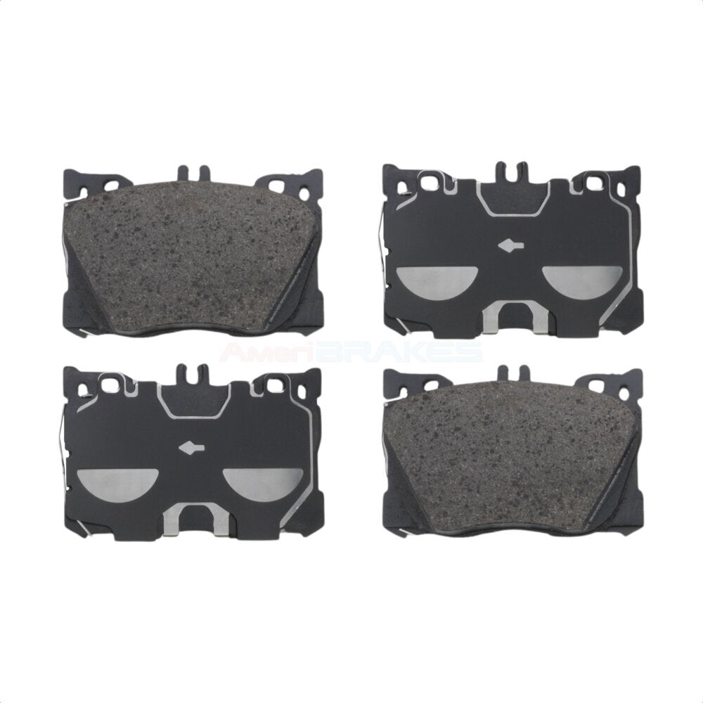 AmeriBRAKES NWF-EPS1871 Disc Brake Pad for 2016-2023 Mercedes-Benz C43 AMG, Mercedes-Benz CLS53 AMG, Mercedes-Benz E450 - Front