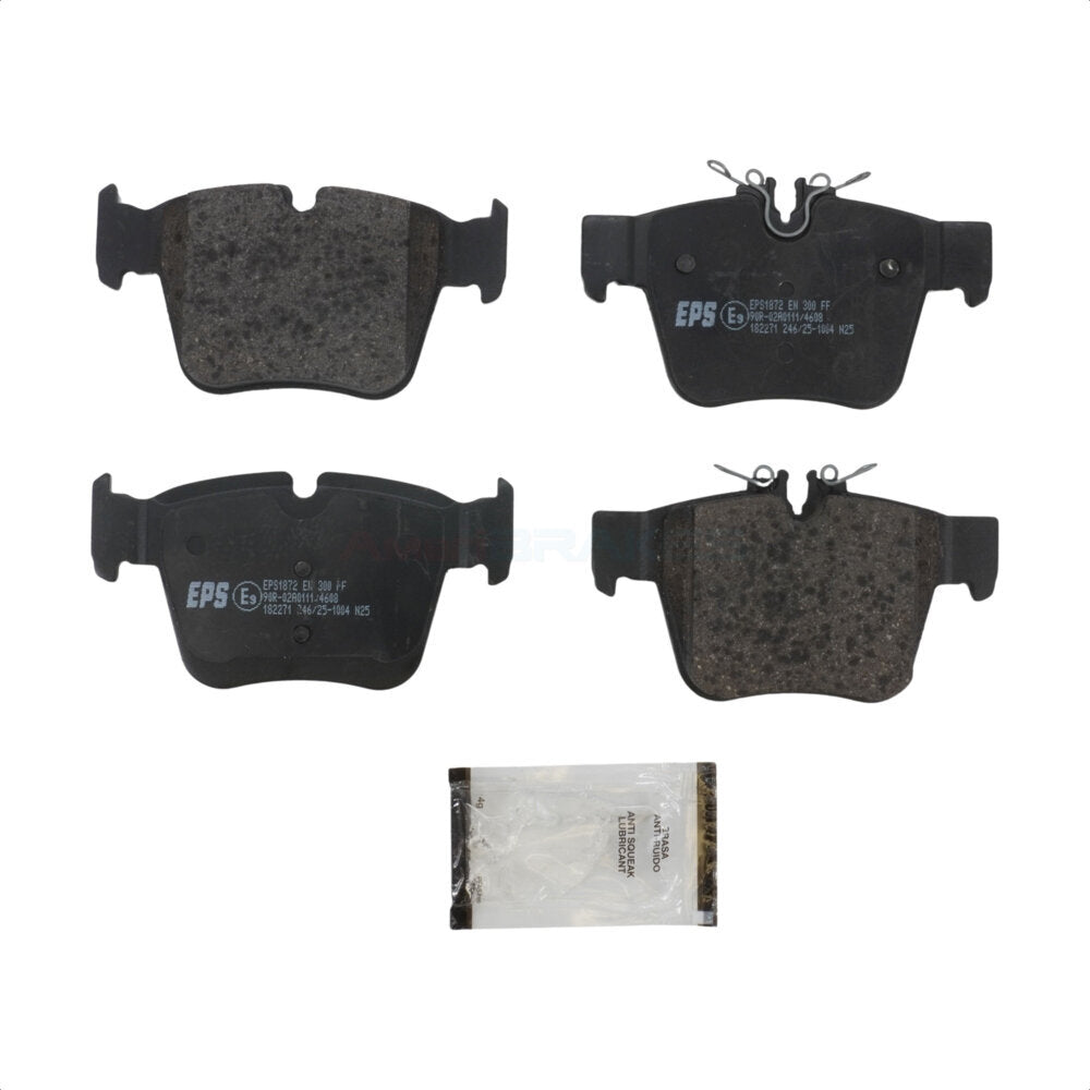AmeriBRAKES NWF-EPS1872 Disc Brake Pad for 2016-2023 Mercedes-Benz C43 AMG, Mercedes-Benz GLC350e, Mercedes-Benz GLC43 AMG - Rear