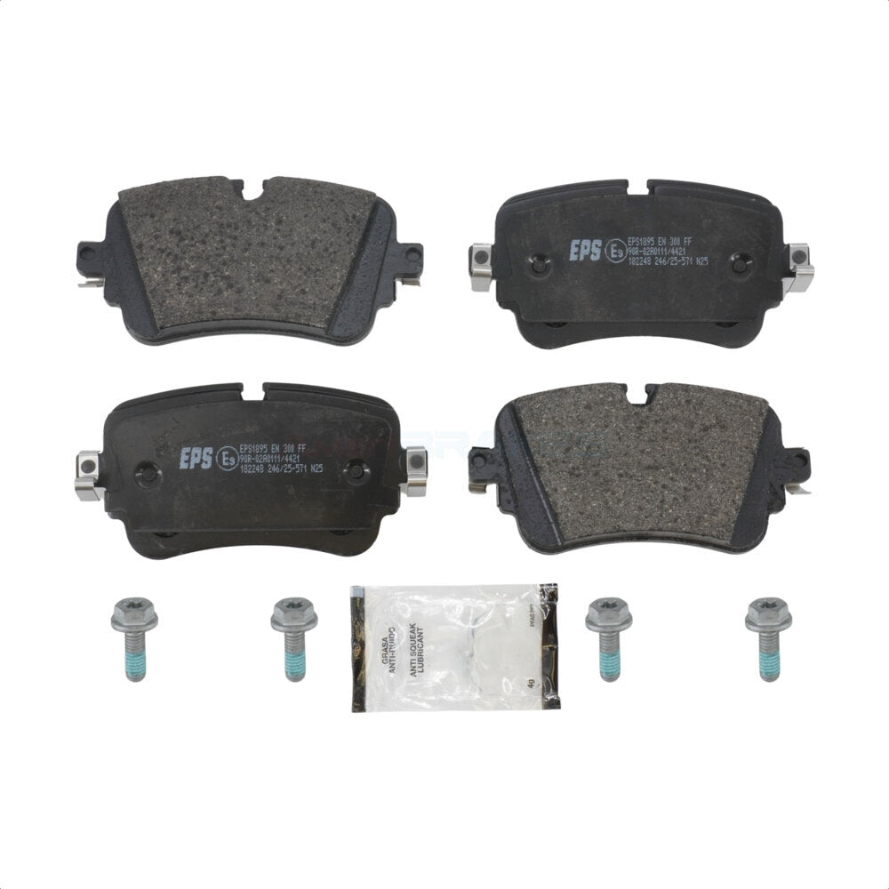 AmeriBRAKES NWF-EPS1895 Disc Brake Pad for 2017-2020 Audi A8 Quattro, Audi Q7, Audi Q8 - Rear
