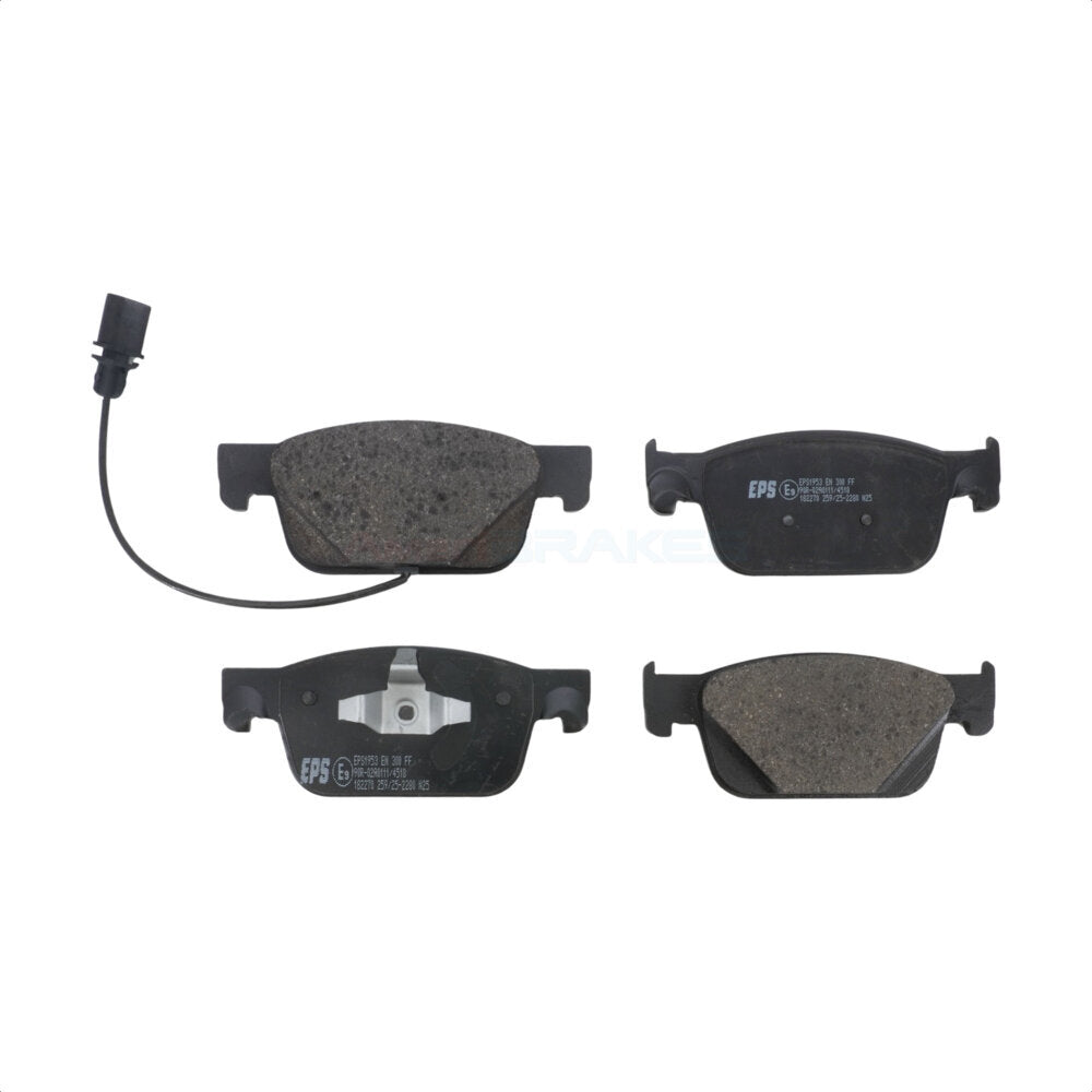 AmeriBRAKES NWF-EPS1953 Disc Brake Pad for 2017-2025 Audi A5 Quattro, Audi A5 Sportback, Audi A4 - Front