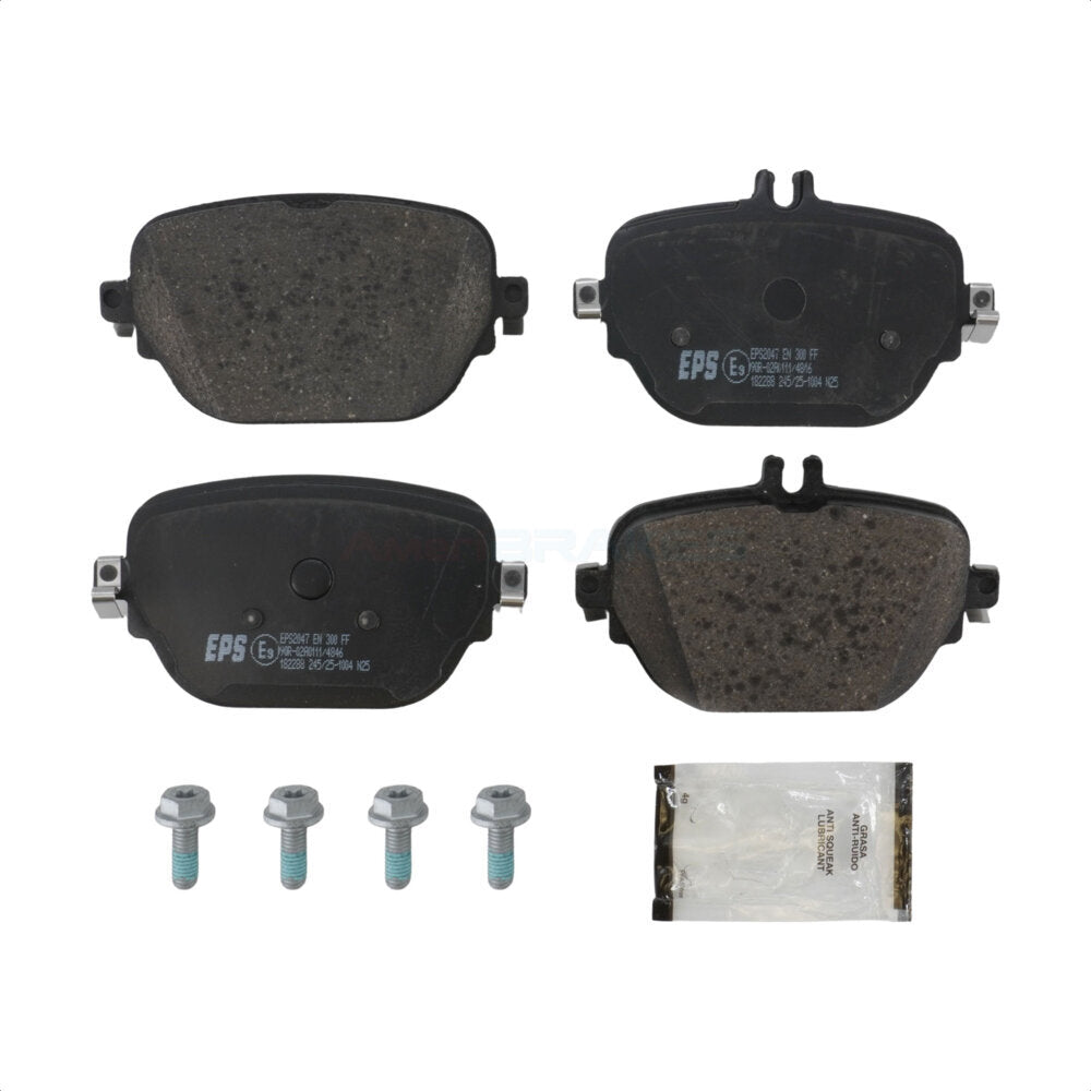 AmeriBRAKES NWF-EPS2047 Disc Brake Pad for 2017-2023 Mercedes-Benz CLS450, Mercedes-Benz CLS53 AMG, Mercedes-Benz E450 - Rear