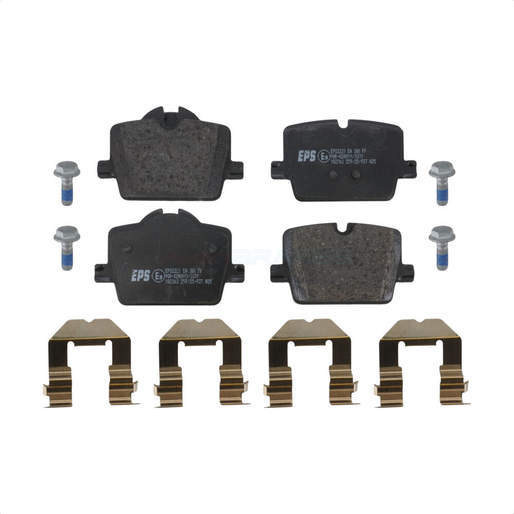 AmeriBRAKES NWF-EPS2221 Disc Brake Pad for 2019-2024 BMW i4, Toyota GR Supra, BMW 230i - Rear