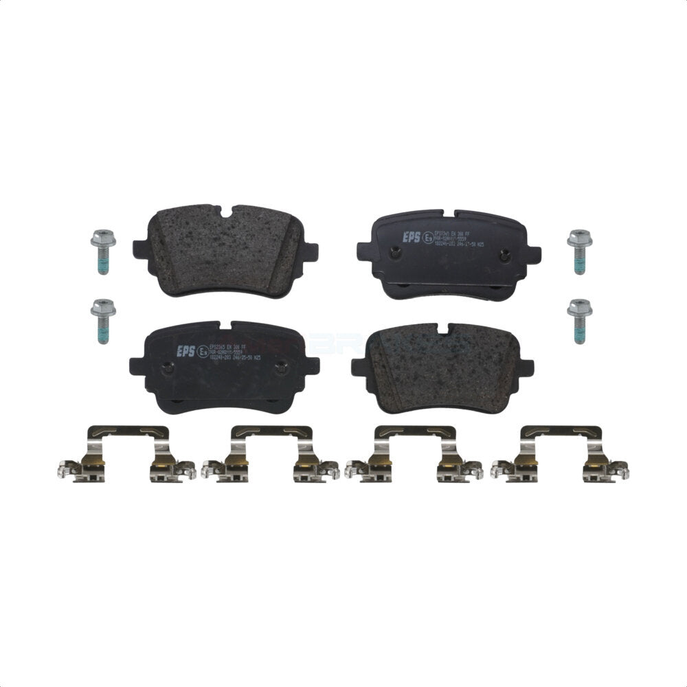 AmeriBRAKES NWF-EPS2365 Disc Brake Pad for 2020-2023 Audi e-tron S, Audi A8 Quattro, Audi Q7 - Rear