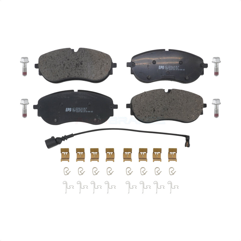 AmeriBRAKES NWF-EPS2401 Disc Brake Pad for 2021-2023 Audi Q4 e-tron, Audi Q4 e-tron Sportback, Volkswagen ID.4 - Front