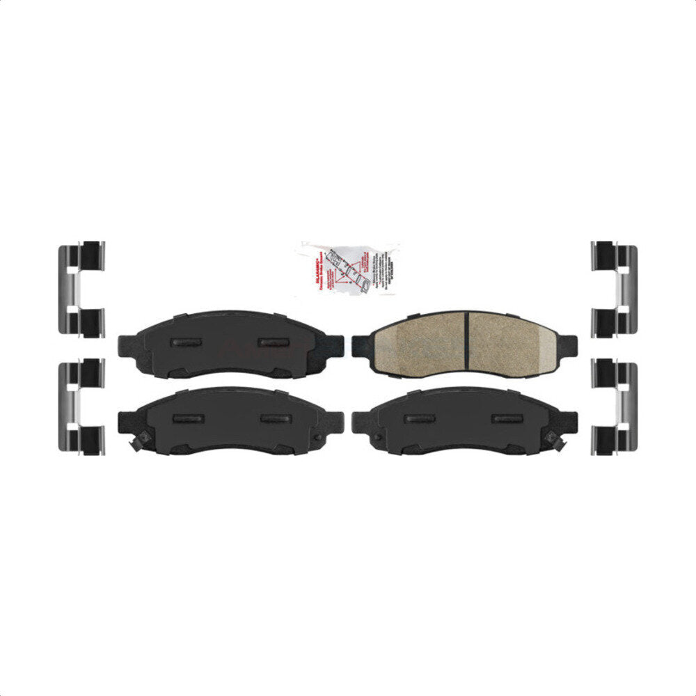 AmeriBRAKES NWF-PRC1015 Disc Brake Pad for 2004-2007 Nissan Armada, INFINITI QX56, Nissan Pathfinder Armada - Front