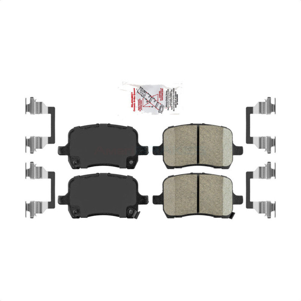 AmeriBRAKES NWF-PRC1028 Disc Brake Pad for 2004-2010 Chevrolet HHR, Pontiac G5, Saturn Sky - Front