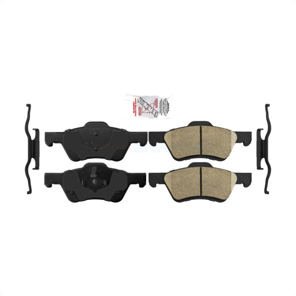 AmeriBRAKES NWF-PRC1047B Disc Brake Pad for 2010-2012 Ford Escape, Mercury Mariner - Front
