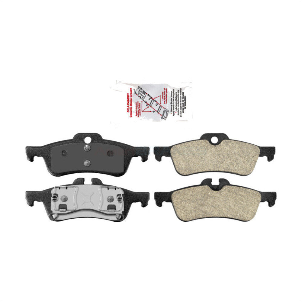 AmeriBRAKES NWF-PRC1060 Disc Brake Pad for 1985-2008 Mini Cooper, Chrysler Laser - Rear