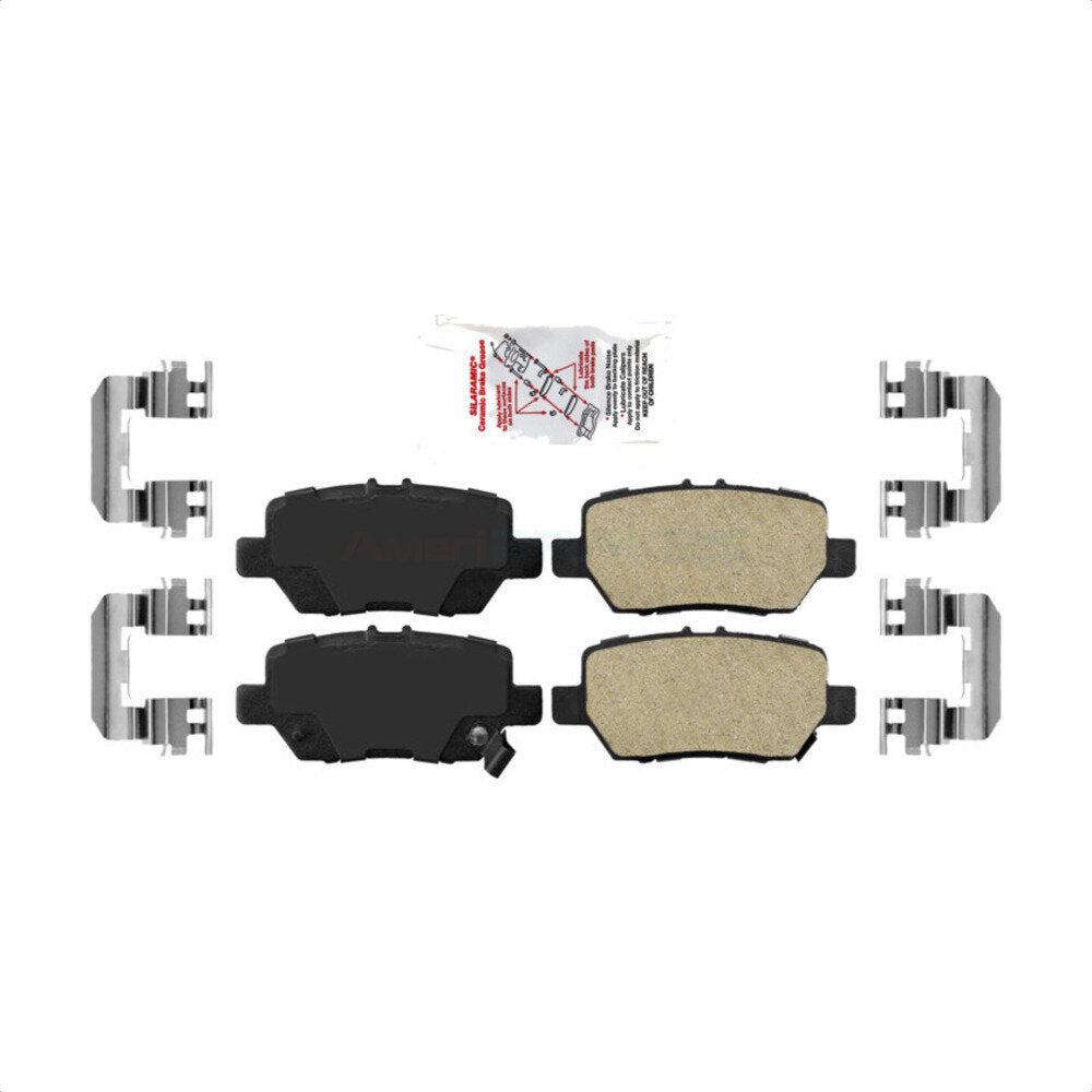 AmeriBRAKES NWF-PRC1090 Disc Brake Pad for 2005-2012 Acura RL - Rear