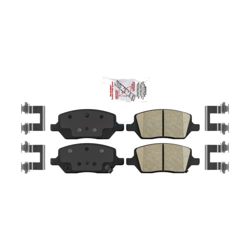 AmeriBRAKES NWF-PRC1093 Disc Brake Pad for 2005-2012 VPG MV-1, Buick Terraza, Chevrolet Uplander - Rear