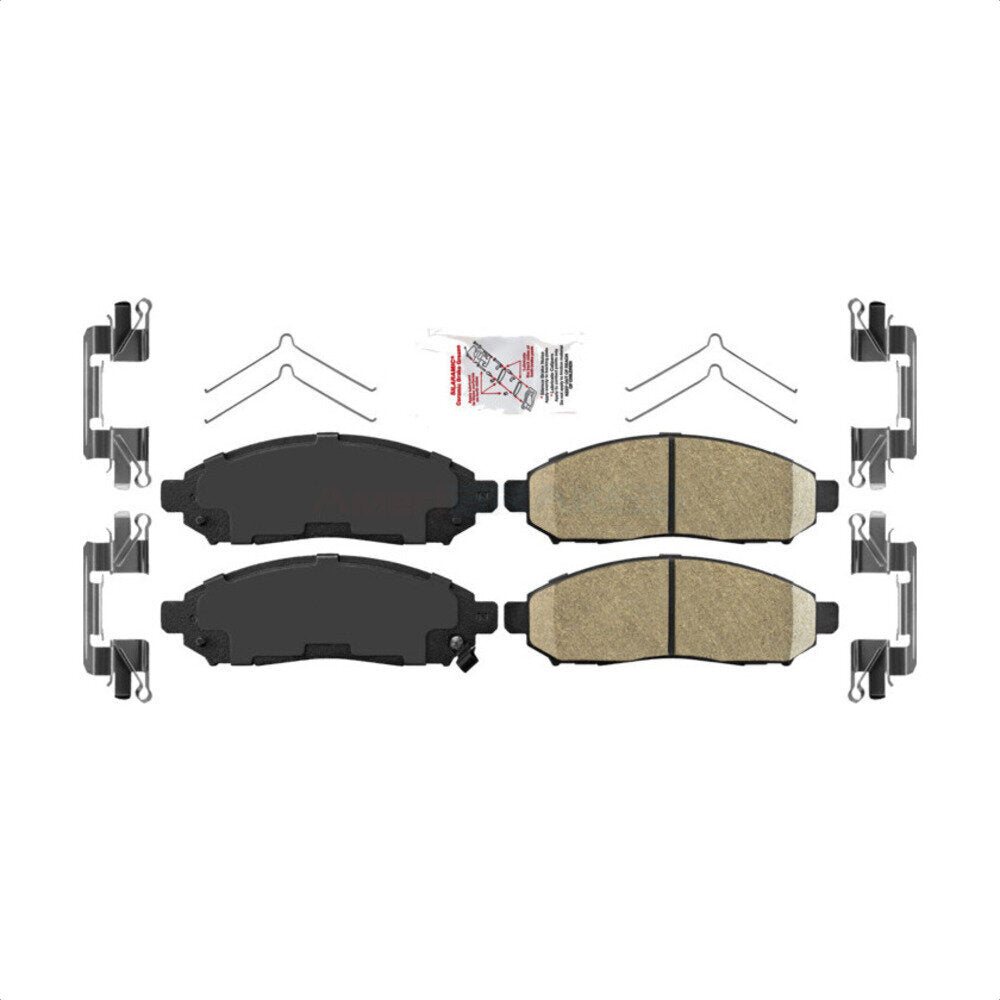 AmeriBRAKES NWF-PRC1094 Disc Brake Pad for 2004-2025 Nissan NV200, Chevrolet City Express, Nissan LEAF - Front