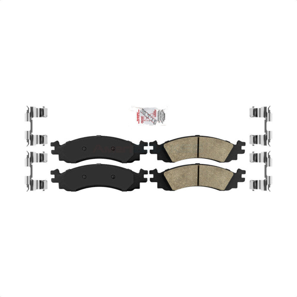 AmeriBRAKES NWF-PRC1158 Disc Brake Pad for 2006-2012 Ford Taurus, Ford Explorer Sport Trac, Ford Explorer - Front