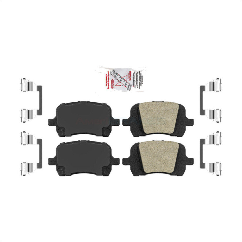 AmeriBRAKES NWF-PRC1160 Disc Brake Pad for 2004-2012 Chevrolet HHR, Pontiac G5, Chevrolet Cobalt - Front