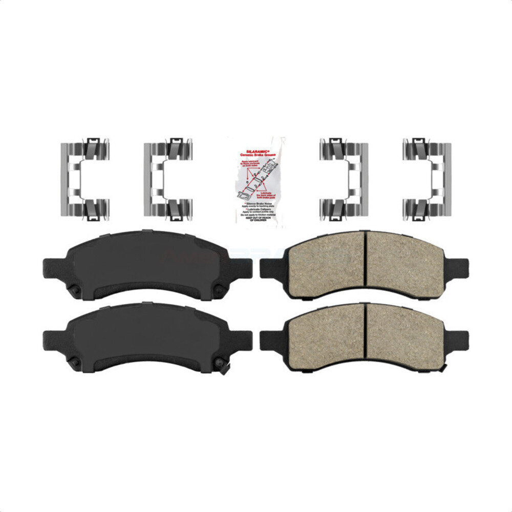 AmeriBRAKES NWF-PRC1169 Disc Brake Pad for 2006-2012 Chevrolet Colorado, GMC Canyon, Isuzu Ascender - Front