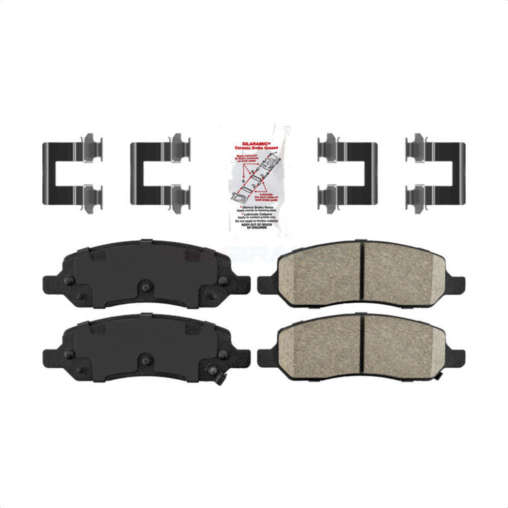 AmeriBRAKES NWF-PRC1172 Disc Brake Pad for 2006-2011 Buick Lucerne, Cadillac DTS - Rear