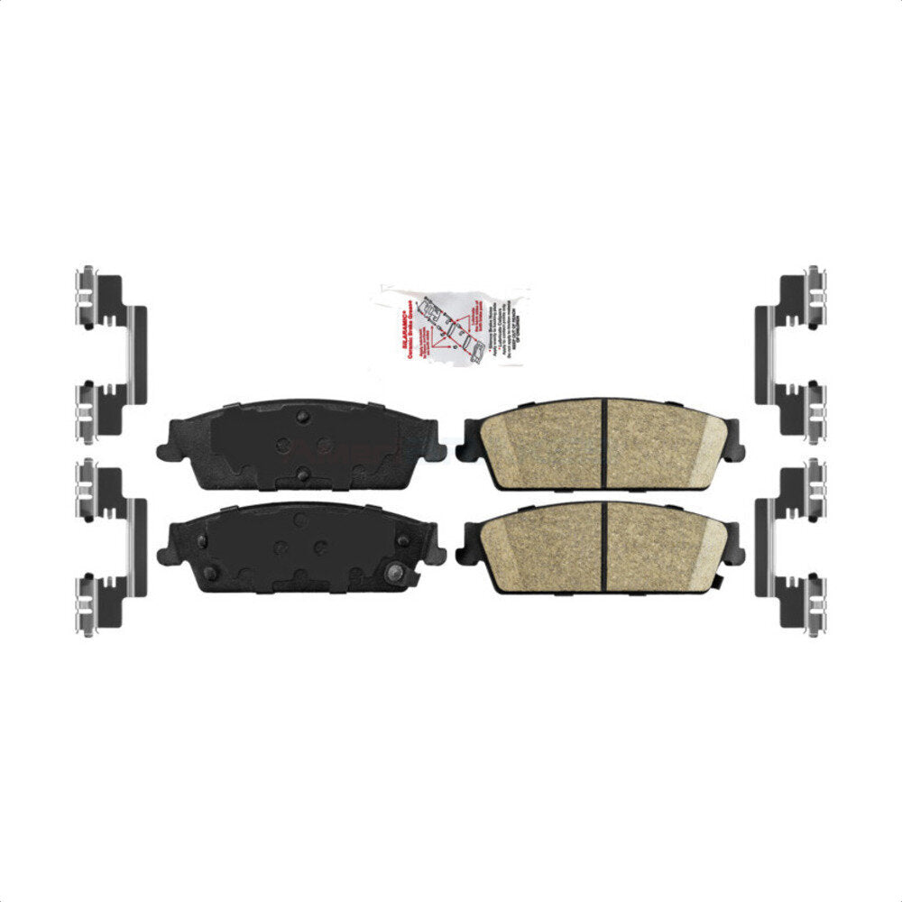 AmeriBRAKES NWF-PRC1194 Disc Brake Pad for 2007-2014 Cadillac Escalade, Cadillac Escalade ESV, Cadillac Escalade EXT - Rear