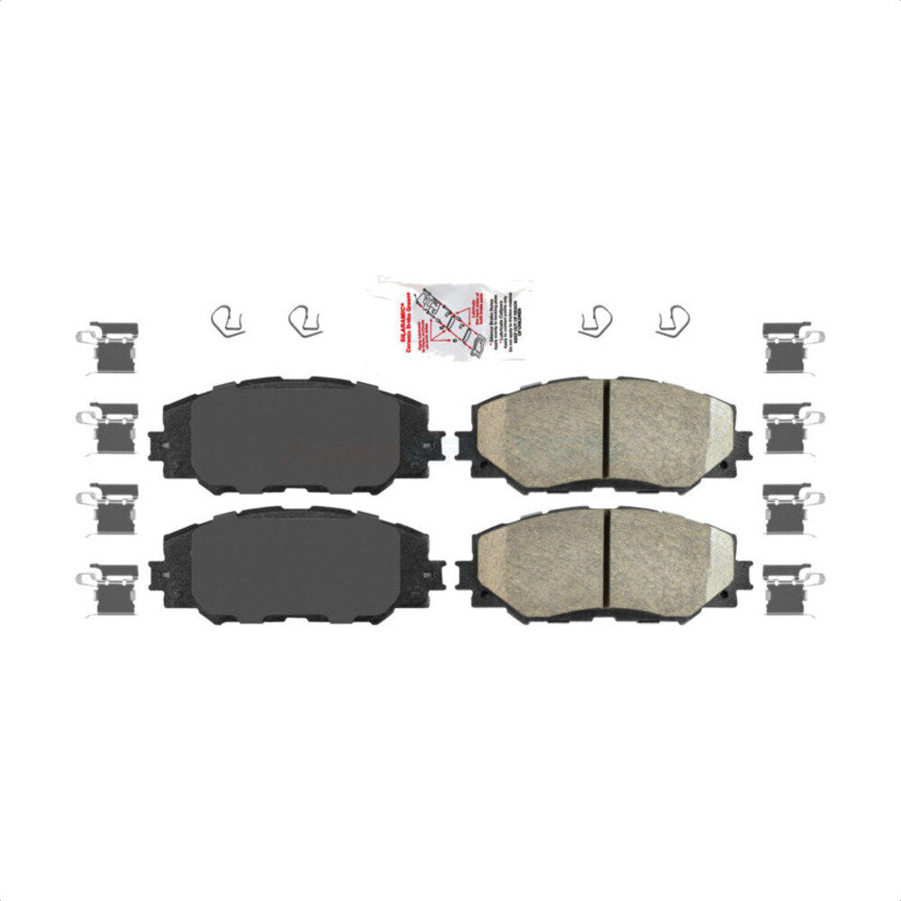 AmeriBRAKES NWF-PRC1210 Disc Brake Pad for 2006-2019 Toyota Corolla, Toyota Matrix, Toyota RAV4 - Front