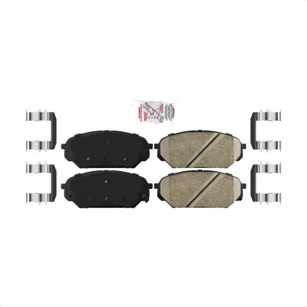 AmeriBRAKES NWF-PRC1301 Disc Brake Pad for 2007-2012 Hyundai Veracruz - Front